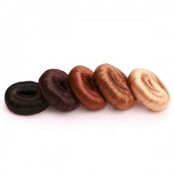 Women Girl's Hairpiece Bun Ring Donut Shaper Hair Styler Accessories