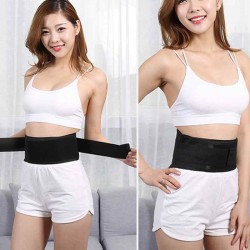 Women Men Waist Belt Support Thermal Self-heating Lumbar Brace Warmer Relieving Tool