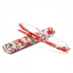 Womens Ultraportability Printed Reading Glasses Rectangular Eyeglasses Computer Presbyopic Glasses