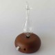 Wood & Glass Pure Essential Oils Diffuser Aromatherapy Machine Air Nebulizer Adjustable