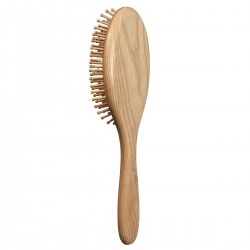 Wooden Paddle Brush Anti-static Spa Massage Wood Hair Comb