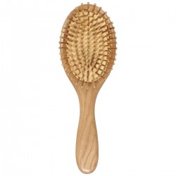 Wooden Paddle Brush Anti-static Spa Massage Wood Hair Comb