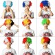 World Cup Russia 2018 Wig Fan Party Supplies Exploding Head Cover Carnival