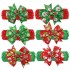 Xmas Baby Girl Christmas Bowknot Headbrand Hair Band Head Wear Accessories
