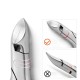 Y.F.M® 2Pcs Stainless Steel Ingrown Toenails Nipper Nail Clippers & Nail Files Cutter Thick Pedicure Tool