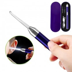 Y.F.M® 3 Colors USB Baby Adult Flashlight Ear Wax Cleaner Ear Pick Luminous Ear Curette