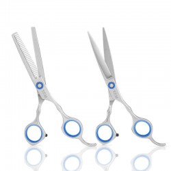Y.F.M® 4Cr 6 inch Stainless Steel Hair Scissors Thinning Cutting Barber Shears Hairdressing Hair Styling Tools