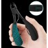 Y.F.M® Black  Ingrown Toenails Cutter Matter Black Handle Ingrown Nail Clipper Manicure Tool With Box
