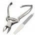 Y.F.M® Professional Nail Cutter File Thick Toe Pedicure Manicure Tools