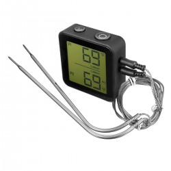 bluetooth BBQ Thermometer Wireless Meat Thermometer Food Instant Read for Grilling Cooking Oven Digital with 2 Temperature Probes