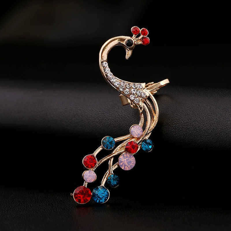 1-pc-Ethnic-Peacock-Silver-Earring-Colorful-Rhinestones-Ear-Cuff-Cartilage-Earring-for-Women-1294652