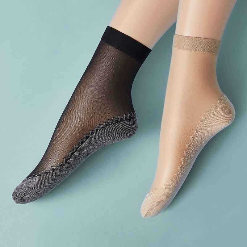 10-Pairs-Ultrathin-High-Sesilience-Cotton-Liners-Heel-Grip-Non-Slip-Sock-1308409