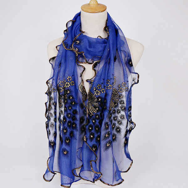 190CM-Women-Peacock-Pattern-Lace-Scarves-Shawl-Casual-Travel-Soft-Scarf-1192599