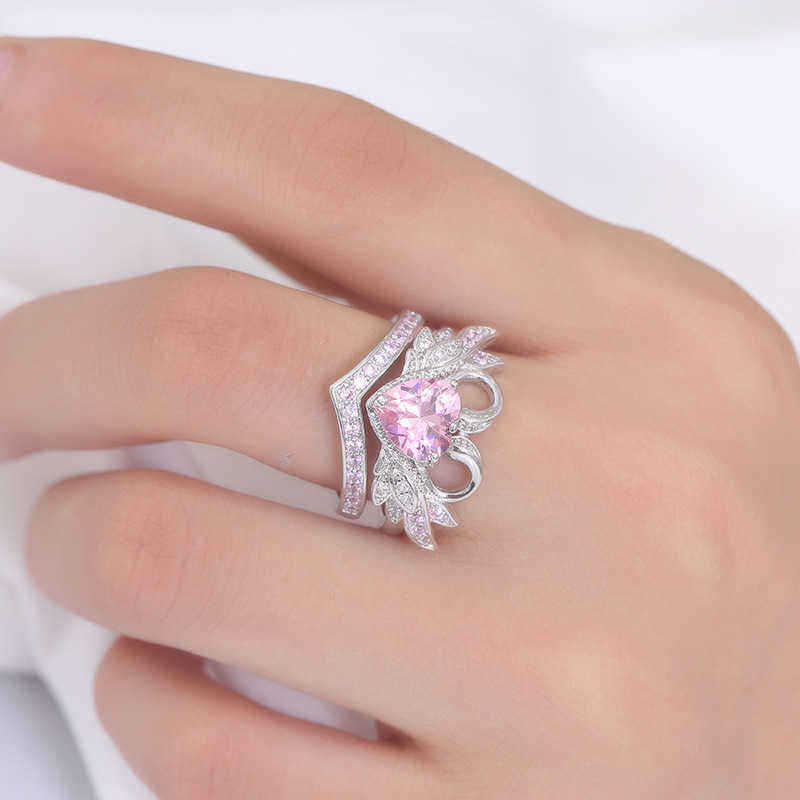 2-Pcsset-Sweet-Swan-Heart-Zirconia-Engagement-Wedding-Ring-Unique-Gift-for-Women-Girls-1314030