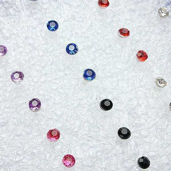 20-Pairs-Cute-Plastic-Earrings-Crystal-Rhinestone-Ear-Studs-Jewelry-919333