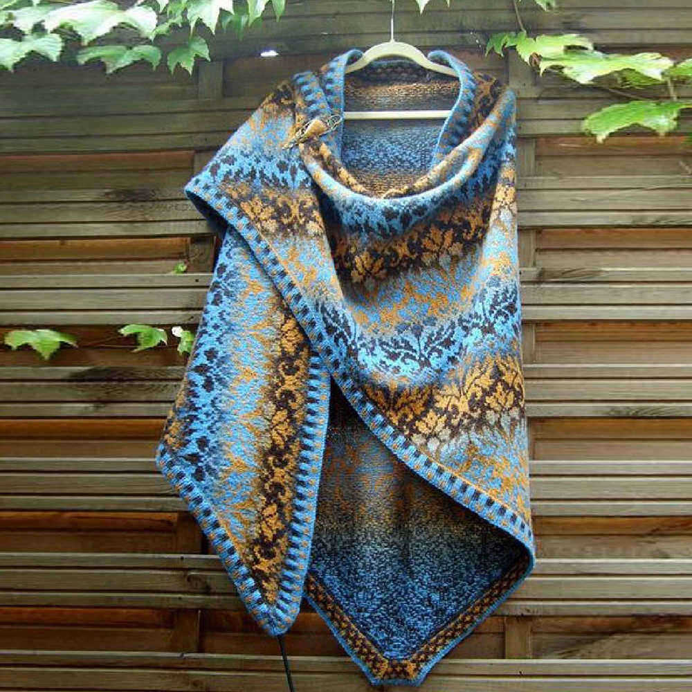 Blue-Casual-Cotton-Blend-Scarves-amp-Shawl-1566905