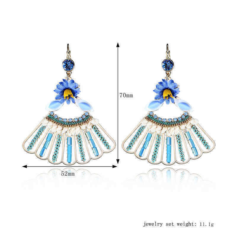 Bohemian-14K-Gold-Plated-Peacock-Tail-Shape-Flower-Ear-Drop-Elegant-Blue-Opal-Earrings-for-Women-1170698