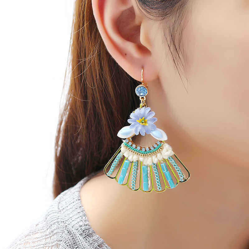 Bohemian-14K-Gold-Plated-Peacock-Tail-Shape-Flower-Ear-Drop-Elegant-Blue-Opal-Earrings-for-Women-1170698