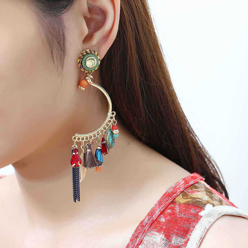 Bohemian-Earrings-Luxury-Gold-Plated-CND-Peace-Symbol-Drop-Tassel-Pendant-Ear-Clip-Gift-for-Women-1179138