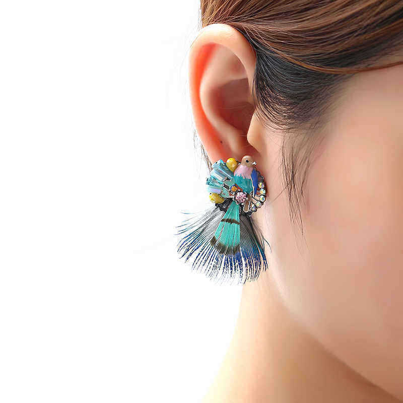 Bohemian-Ethnic-Style-Feather-Earrings-14K-Gold-Plated-Bird-Charm-Gemstone-Eardrop-Gift-for-Women-1170689