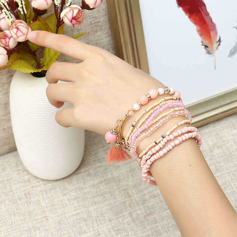 Bohemian-Tassel-Pendant-Multilayer-Colorful-Bead-Bracelet-Jewelry-for-Women-1153260