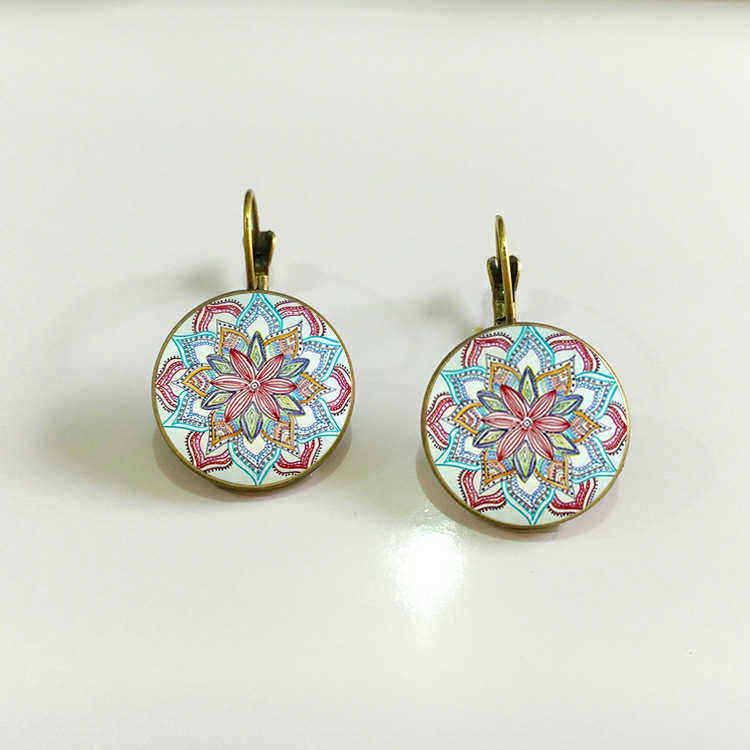 Bohemian-Vintage-Ear-Drop-Copper-Colorful-Flower-Earrings-1125508