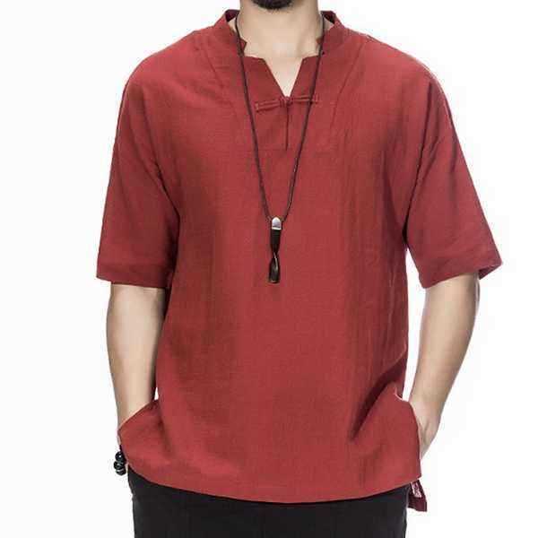 Charmkpr-Men-Chinese-Style-Cotton-Linen-Short-Sleeve-T-Shirts-Stand-Collar-Loose-Vintage-Tee-Tops-1280252