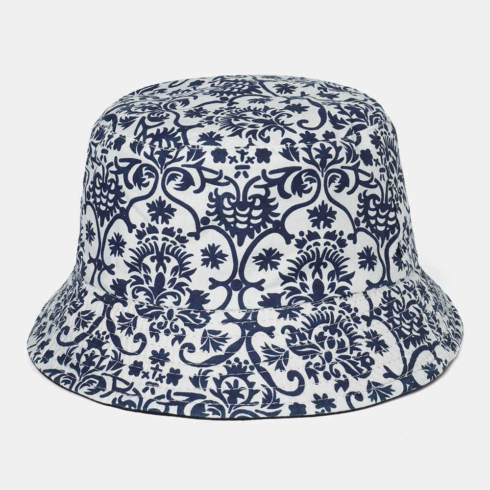 Chinese-Style-Blue-And-White-Porcelain-Bucket-Hat-Double-faced-Cap-1532803