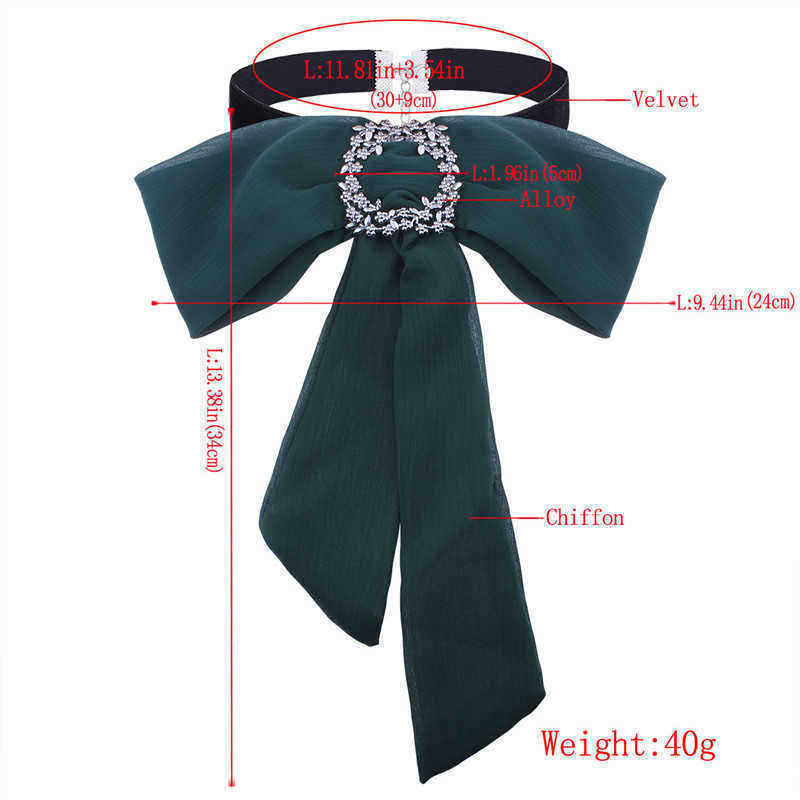 Choker-Necklace-Accessories-Chiffon-Bow-Decorative-Necklace-Shirt-Outside-Collar-for-Women-1257182