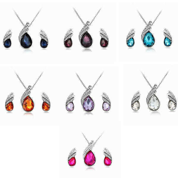 Crystal-Water-Drop-Necklace-Earrings-Jewelry-Set-Silver-Plated-Jewelry-Gift-for-Women-946332