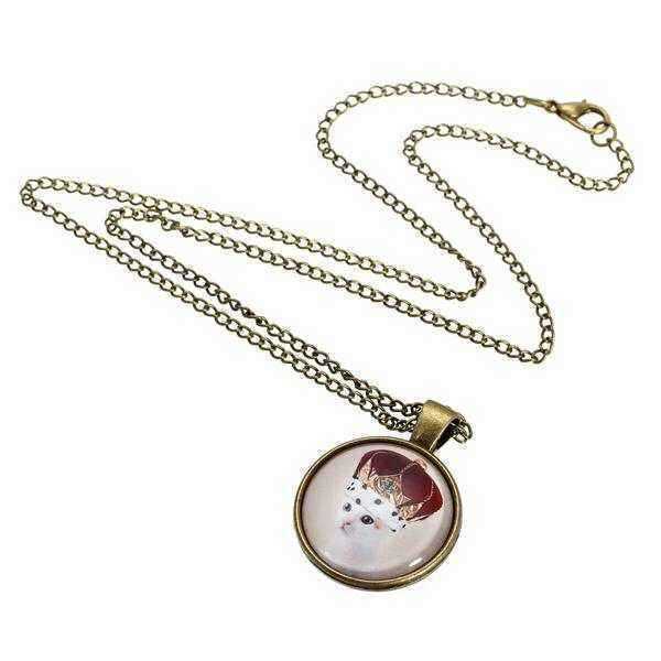 Cute-Cat-Glass-Cabochon-Bronze-Chain-Pendant-Necklace-For-Women-988340