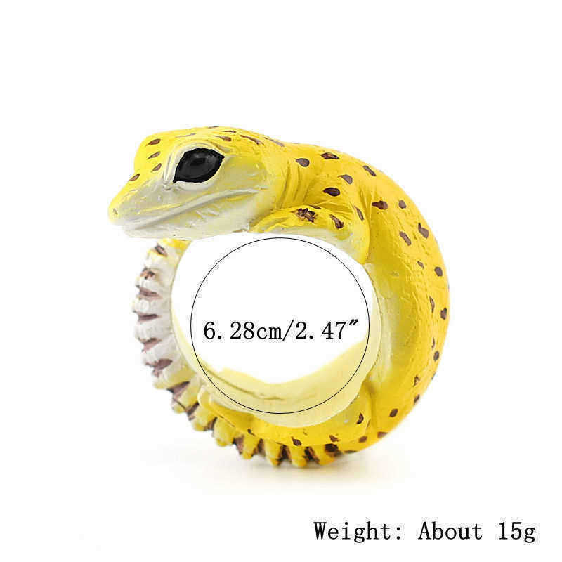 Cute-Creative-Animal-Dorable-Gecko-Resin-Fingerings-Unisex-Accessories-1161119