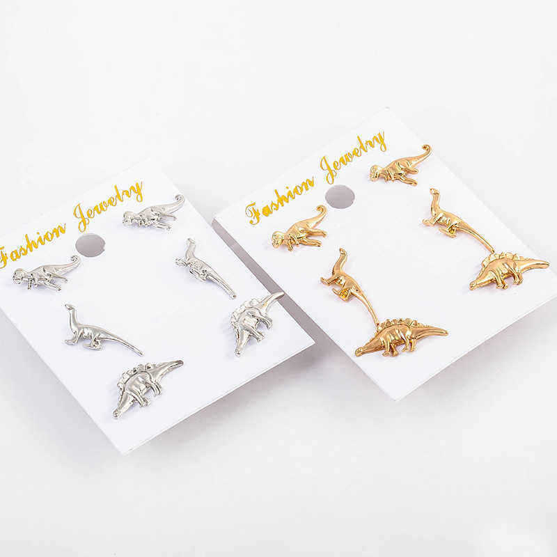 Cute-Dinosaur-Stud-Earring-Silver-Gold-Animal-Ear-Stud-One-Set-of-Sweet-Earrings-Jewelry-for-Women-1326512