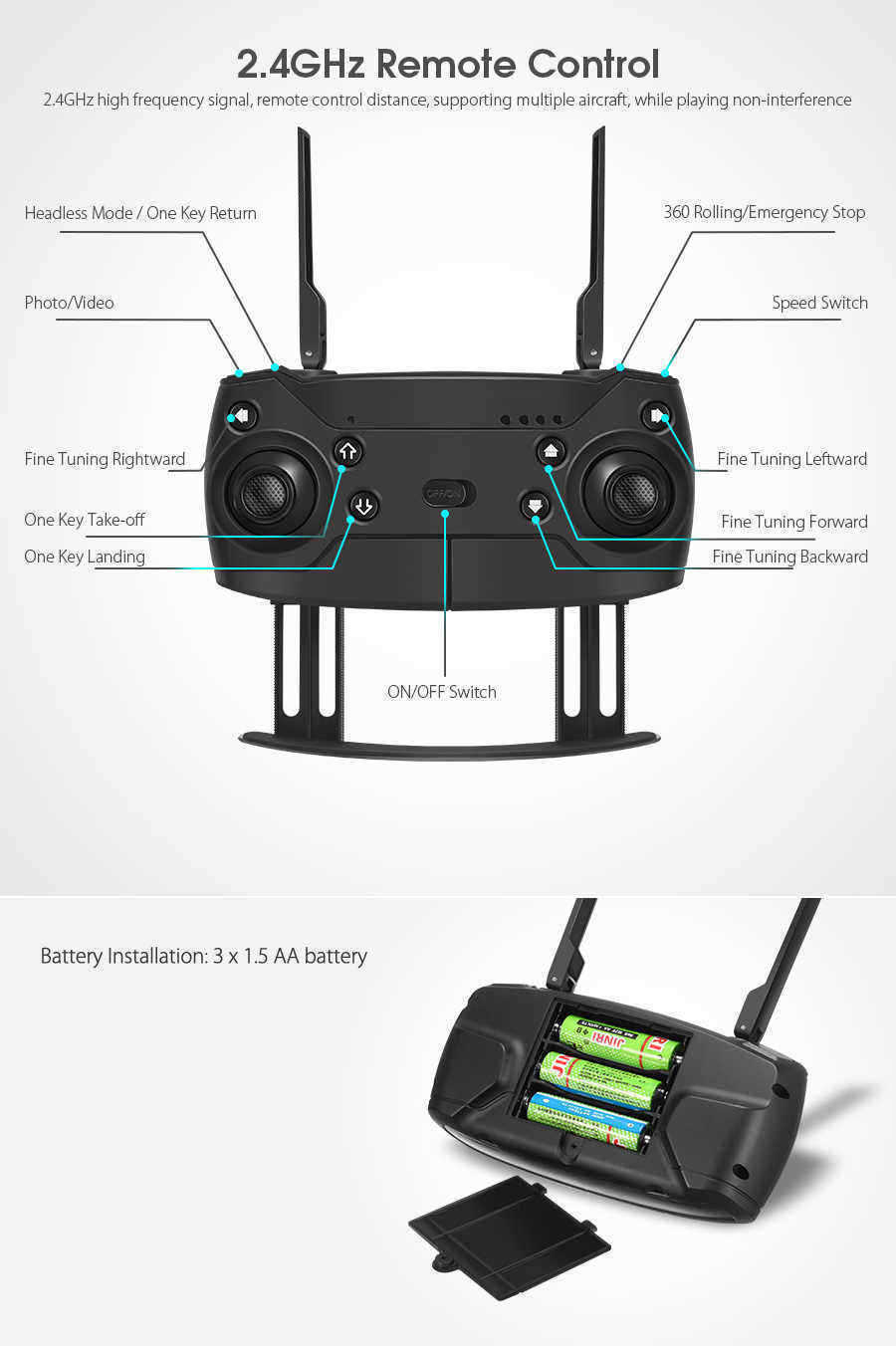 Eachine-E511-WIFI-FPV-With-1080P-Camera-17mins-Flight-Time-High-Hold-Mode-Foldable-RC-Quadcopter-RTF-1361612