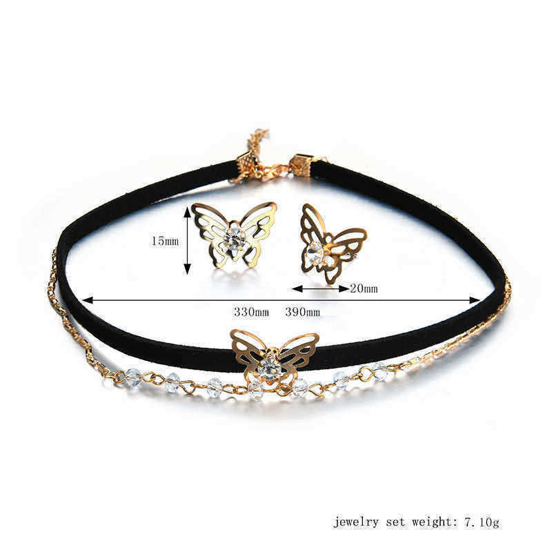 Elegant-Butterfly-Shiny-Rhinestone-Charm-Women-Jewelry-Set-Fashion-Black-Choker-Ear-Stud-Gift-1174757