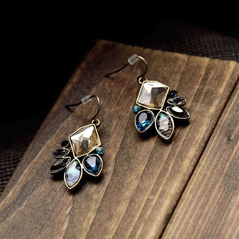 Elegant-Style-Crystal-Ear-Drop-Colorful-Gem-Earring-Jewelry-For-Women-1462427