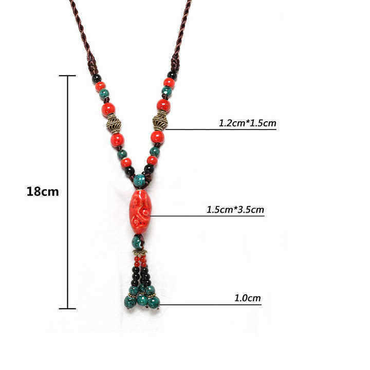 Ethnic-Ceramic-Beads-Tassel-Pendant-Necklace-Ethnic-Adjustable-Long-Necklace-for-Women-1289954