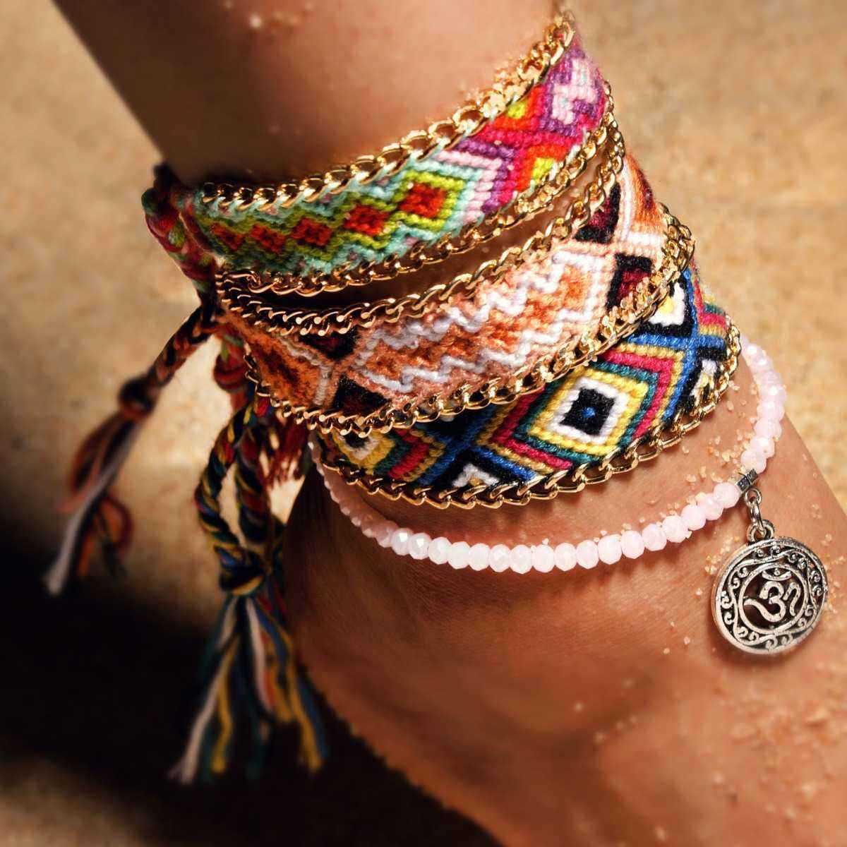 Ethnic-Double-Layer-Anklets-Beach-Retro-Weaving-Women-Anklet-1385420