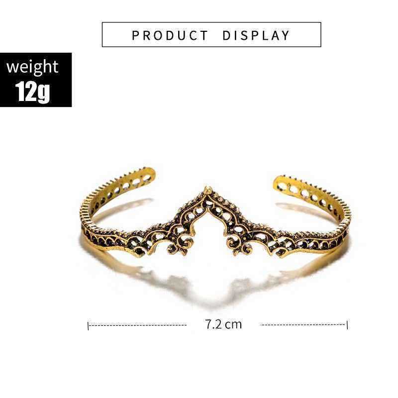 Ethnic-Flower-Alloy-Open-Bracelet-Gold-Sliver-Crown-Hallow-Bracelet-For-Women-1422573