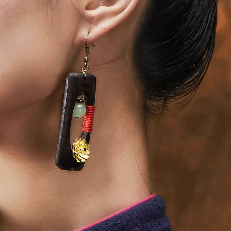 Ethnic-Handmade-Wood-Jade-Earring-Vintage-Gold-Daisies-Flower-Dangle-Ear-Drop-for-Women-1288408