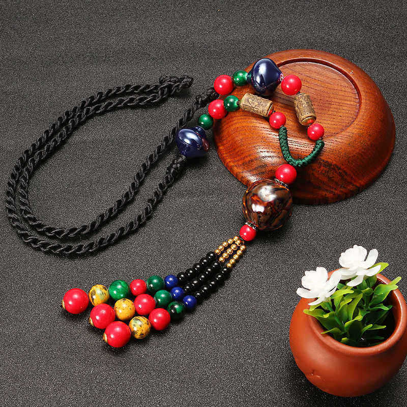 Ethnic-Tassel-Necklace-Wooden-Beads-Ceramic-Long-Women-Necklace-1144797