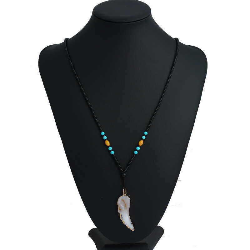 Ethnic-Unisex-Long-Necklace-Natural-Stone-Pendant-Turquoise-Beaded-Sweater-Necklaces-1321371