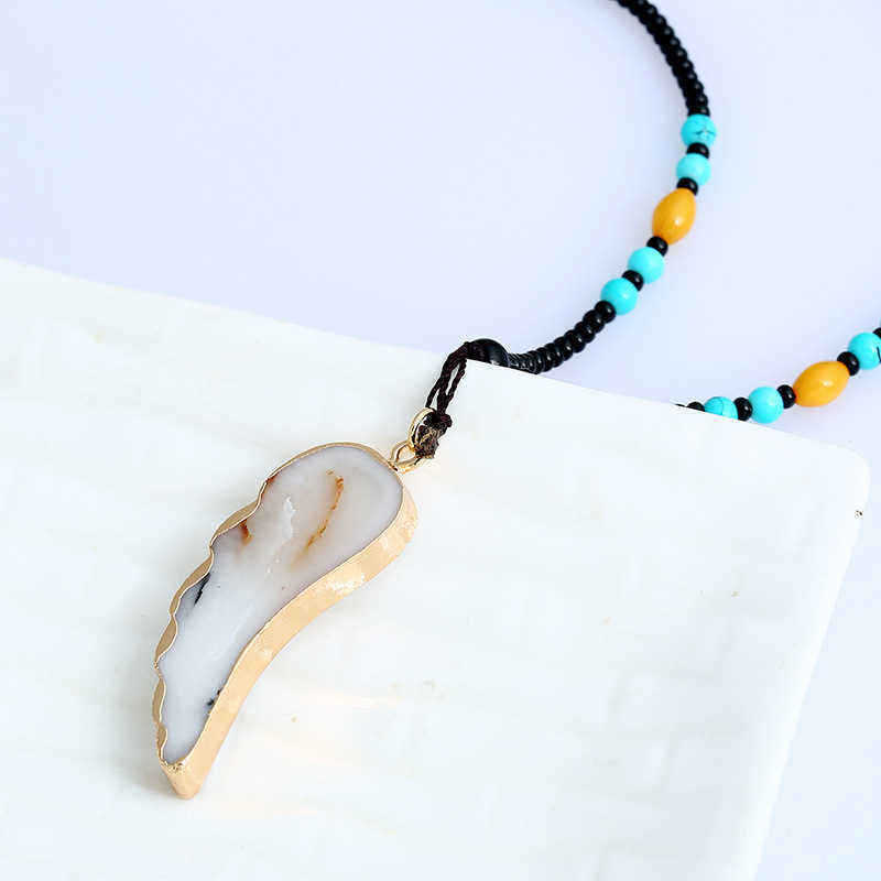 Ethnic-Unisex-Long-Necklace-Natural-Stone-Pendant-Turquoise-Beaded-Sweater-Necklaces-1321371