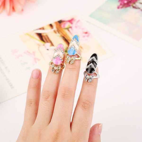 European-Cute-Finger-Ring-Inlay-Rhinestone-Bowknot-Nail-Ring-1000507