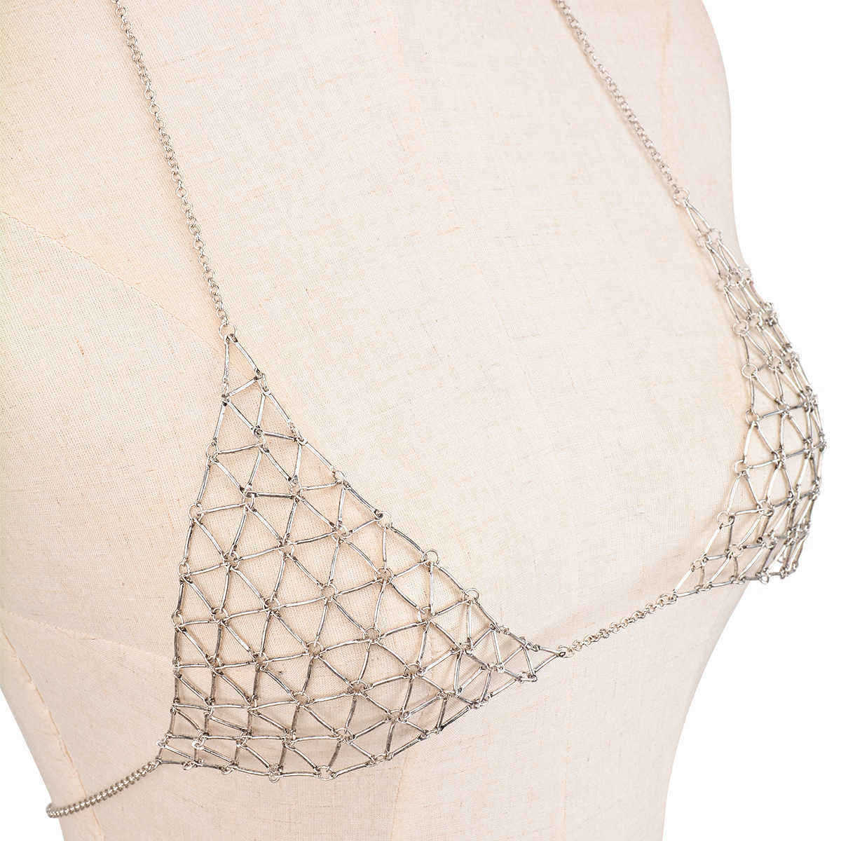 Exaggerated-Hollow-Triangle-Geometry-Beach-Bra-Body-Chain-1132404