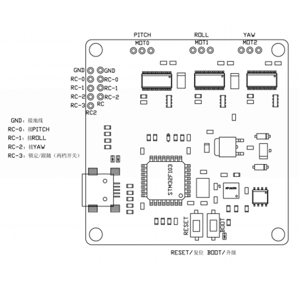 FPV-3-Axis-CNC-Metal-Brushless-Gimbal-With-Controller-For-DJI-Phantom-GoPro-3-4-180g-for-RC-Drone-FP-1030046