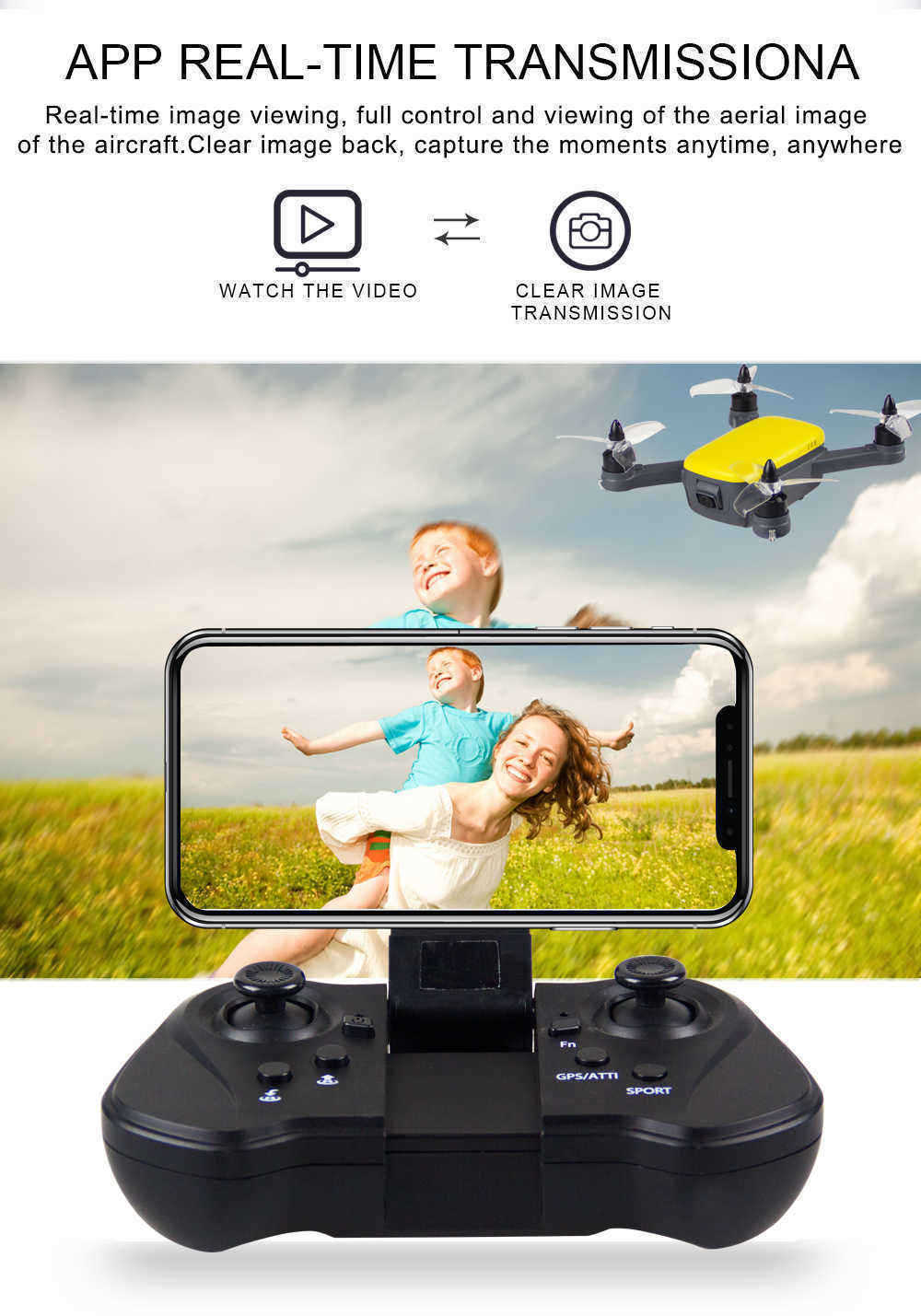 FUNSKY-913-GPS-5G-WiFi-FPV-with-1080P-Camera-Altitude-Hold-Mode-Brushless-RC-Drone-Quadcopter-RTF-1431598