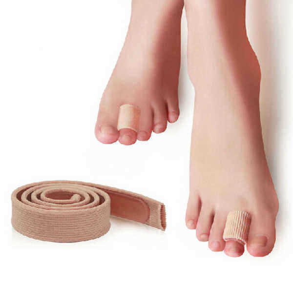 Fabric-Gel-Tube-Bandage-Finger-amp-Toe-Protectors-Feet-Pain-Relief-1236746