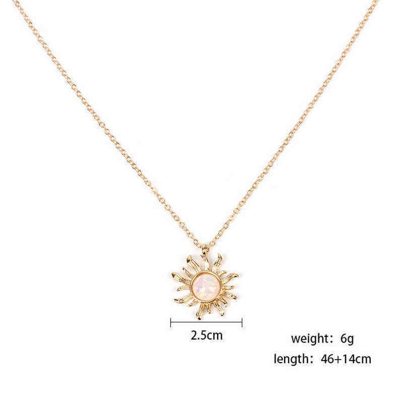 Fashion-Silver-Gold-Sun-Flower-Pendant-Necklace-Opal-Chain-Statement-Necklace-for-Women-1289943