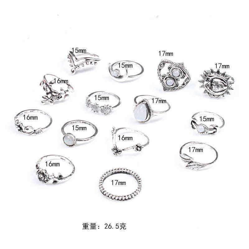 Fashion-Sunflower-Moon-Sun-Rings-Set-14-Pieces-Rhinestone-Ring-Kit-For-Women-1449928